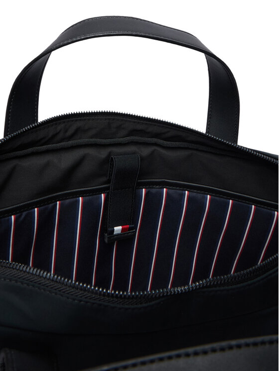 Tommy Hilfiger Brašna na notebook Tommy Hilfiger Th Nylon Computer Bag AM0AM14855 Černá