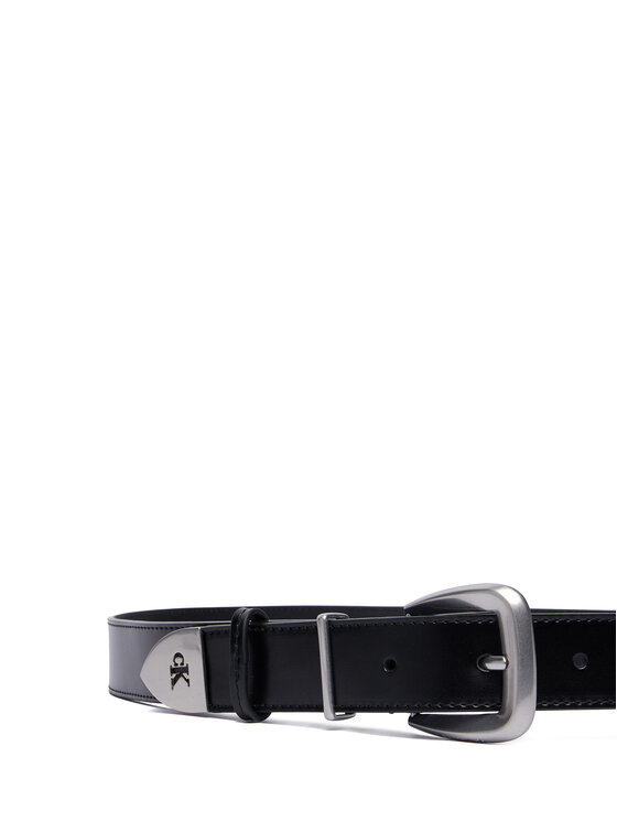 Calvin Klein Dámsky opasok Calvin Klein Hw End Tip Buckle LV04F7092G Čierna