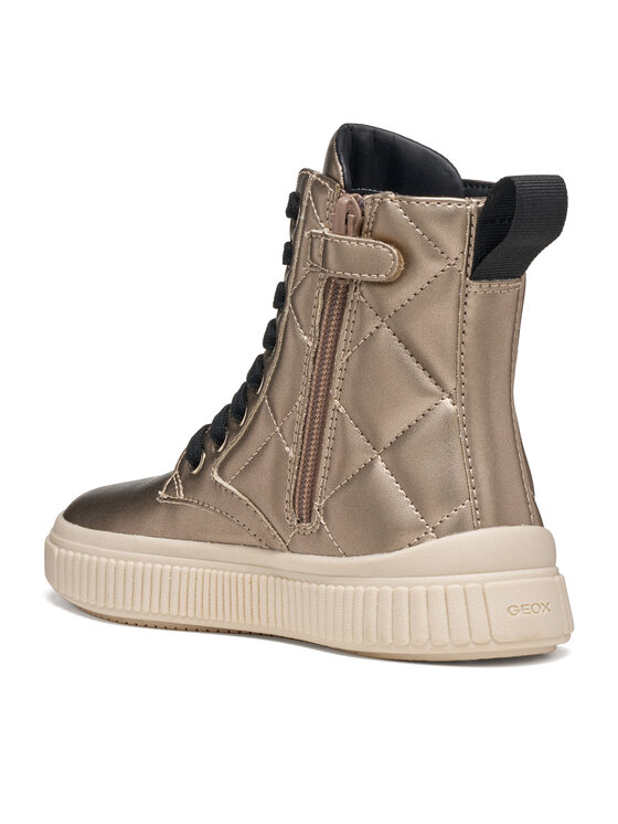 Geox Зимни обувки Geox J Laquinny Girl J66M3C 000NF C5005 M Златист