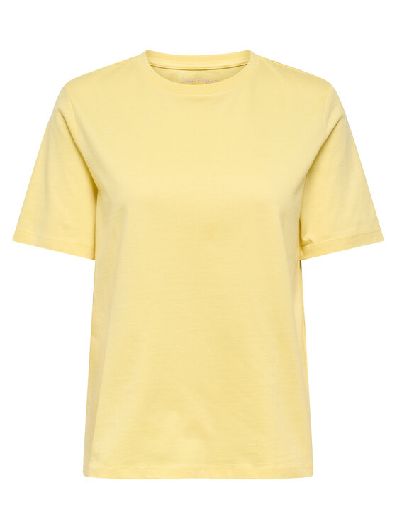 ONLY ONLY Camiseta Freja 15367970 Amarillo Regular Fit