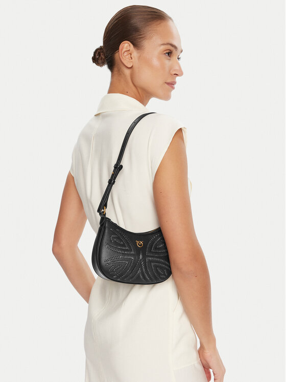 PINKO Сумка PINKO Half Moon Baby PE 25 PLTT 103538 A2C3 Чорний