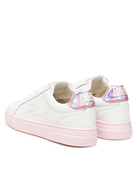 Karl Lagerfeld Kids Снікерcи Karl Lagerfeld Kids Z30377 M Білий