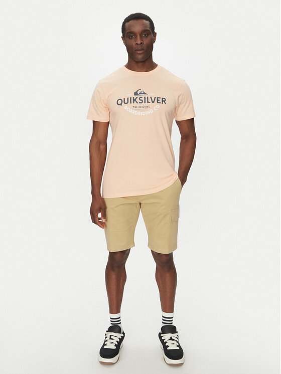Quiksilver Quiksilver Футболка EQYZT08064 Оранжевий Regular Fit