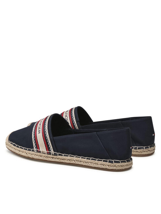 Tommy Hilfiger Espadrilles Tommy Hilfiger Th Artisanal Espadrille FW0FW05779 Sötétkék