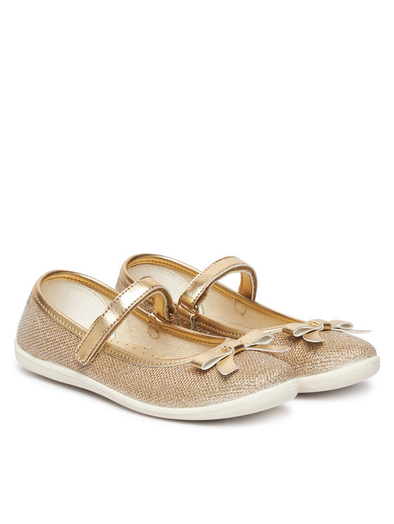 Naturino Baleríny Naturino Claries 2 4000713-18-0Q06 S Zlatá