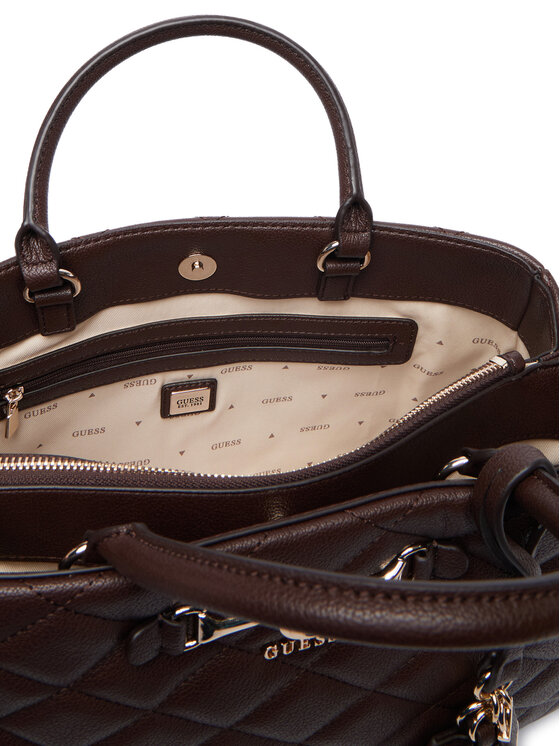 Guess Rankinė Guess Frances HWQG22 41060 Tamsiai ruda