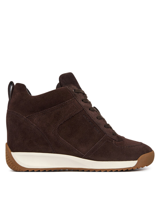 MICHAEL Michael Kors Сникърси MICHAEL Michael Kors 43F6NKFS1S Тъмнокафяв