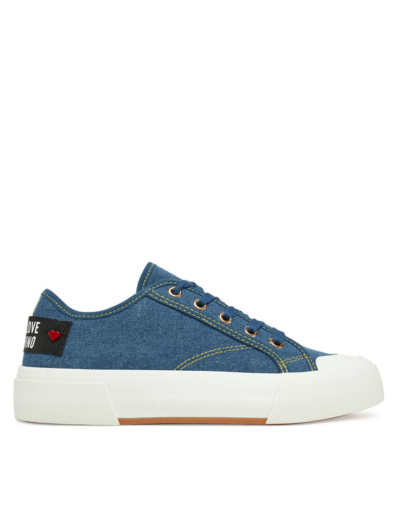 LOVE MOSCHINO Teniși LOVE MOSCHINO JA15012G1MJO5700 Albastru
