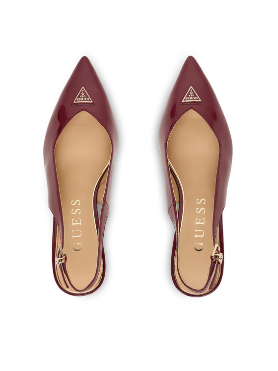 Guess Туфлі Guess FLTYNN PAF05 Бордовий