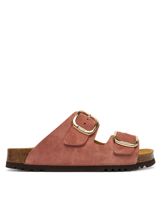 Scholl Чехли Scholl Noelle F00734 Кафяв