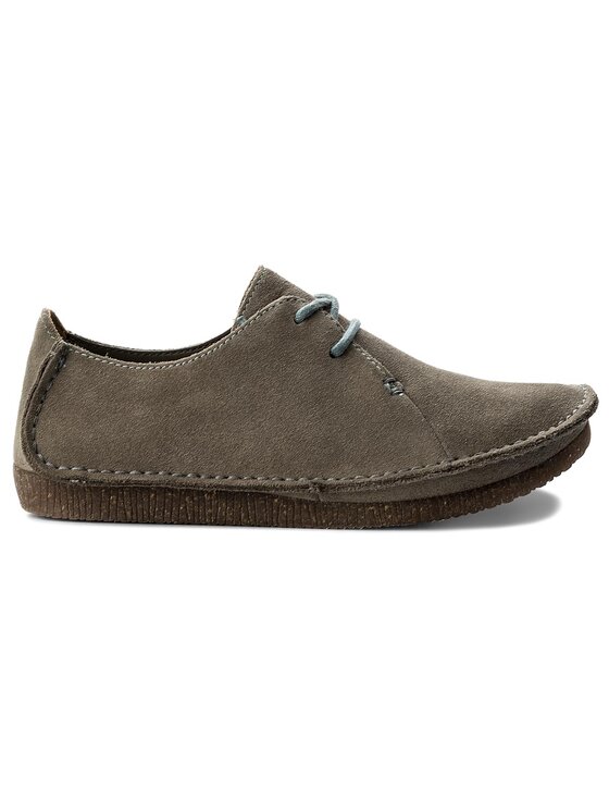 Clarks Polobotky Clarks Janey Mae 261323394 Šedá