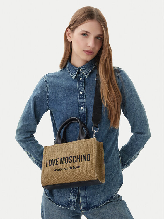 LOVE MOSCHINO Τσάντα LOVE MOSCHINO JC4226PP0OKB190A Μπεζ
