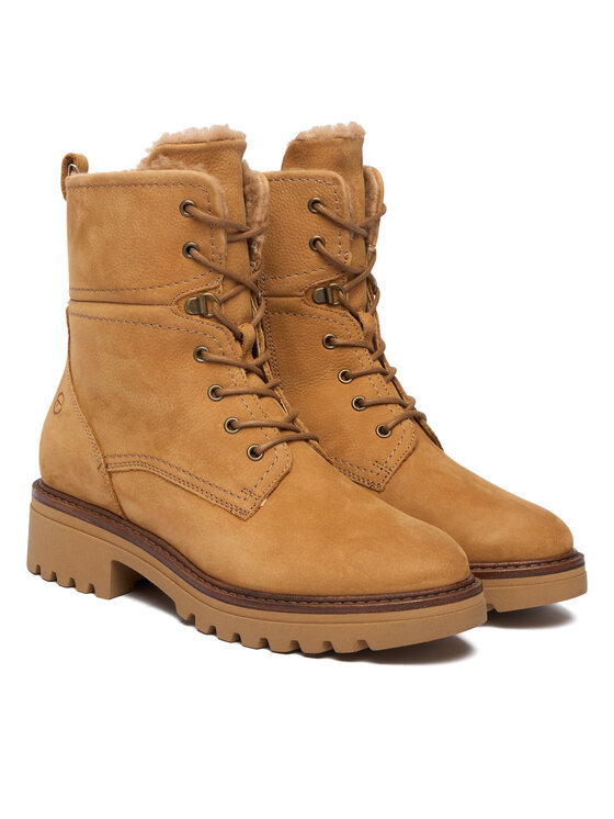 Tamaris Šnurovacia obuv Tamaris 1-26285-45 Hnedá