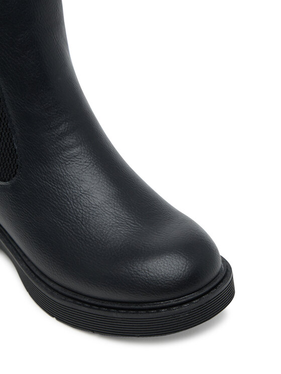 Calvin Klein Polokozačky Calvin Klein Chelsea Boot V3X5-83184-1355 S Černá