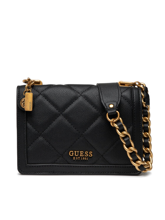 Guess Torebka Guess Abey Crossbody Flap HWQB85 58210 Czarny
