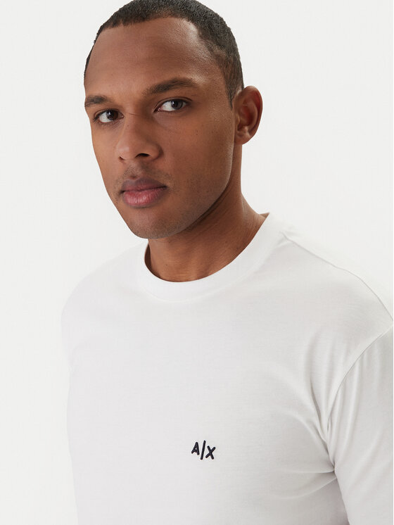 Armani Exchange Armani Exchange Camiseta XM001568 AF10358 U0009 Blanco Regular Fit