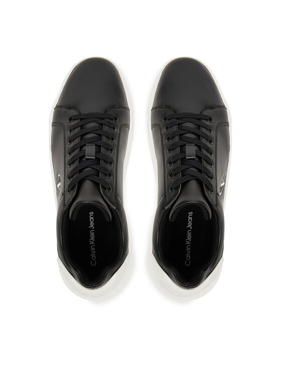 Calvin Klein Jeans Sneakers Calvin Klein Jeans Chunky Cupsole Ru Patch Lth YM0YM01296 Nero