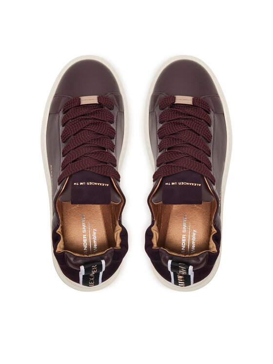 Alexander Smith Zapatillas Alexander Smith Wembley Rouched ASBEWAW-0183 Marrón oscuro
