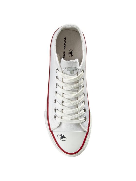 Tom Tailor Teniși Tom Tailor 749086 Alb