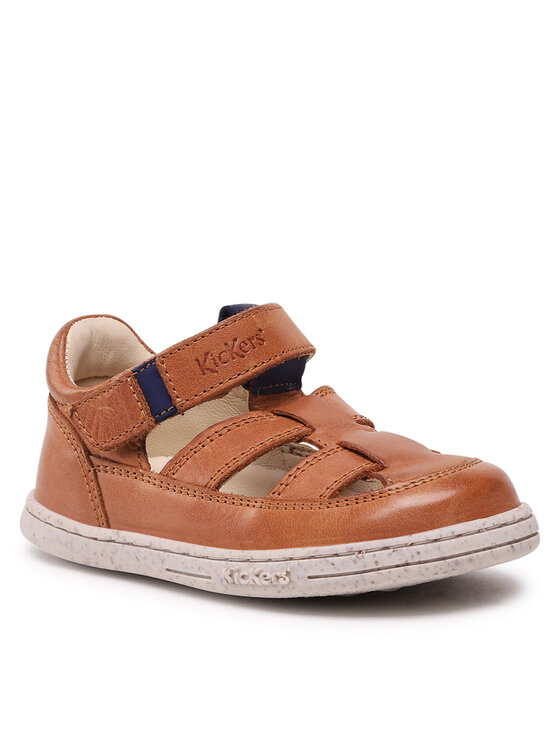 Kickers Sandali Kickers Tractus KI-894822-10 S Marrone