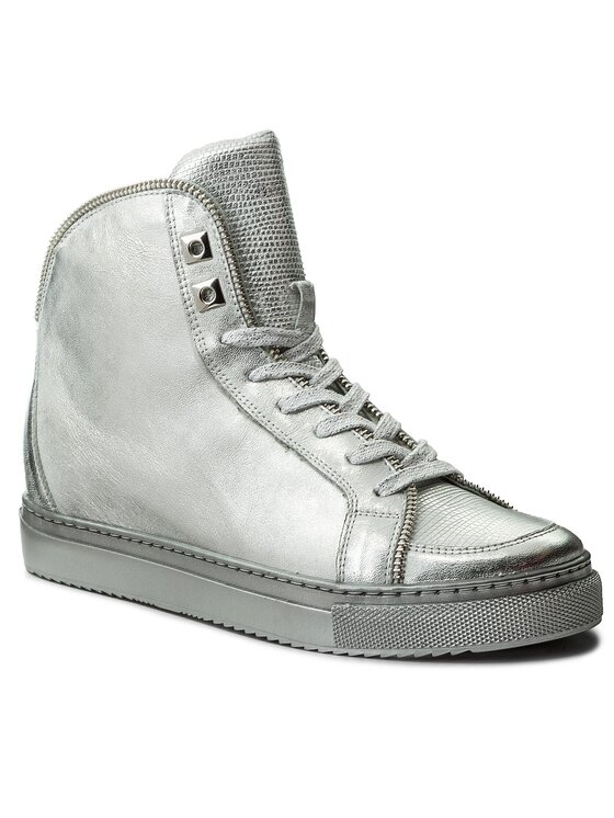 Badura Sneakersy Badura 6337-69 Stříbrná