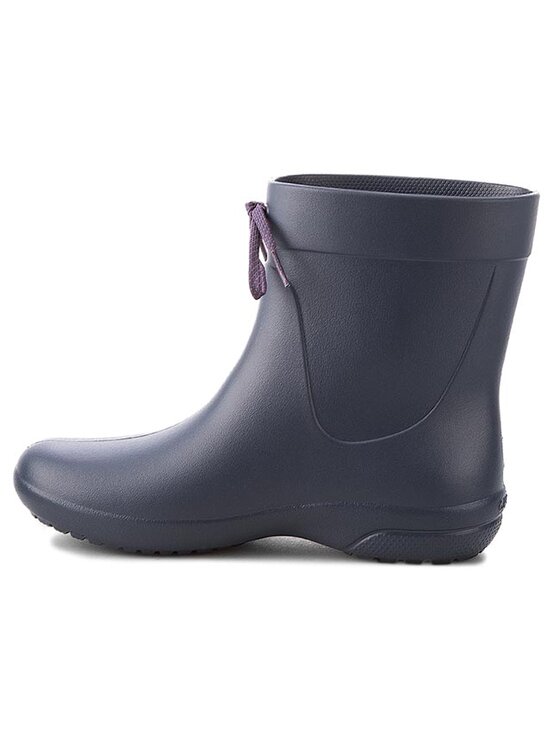 Crocs Kalosze Crocs Freesail Shorty Rainboot 203851 Granatowy