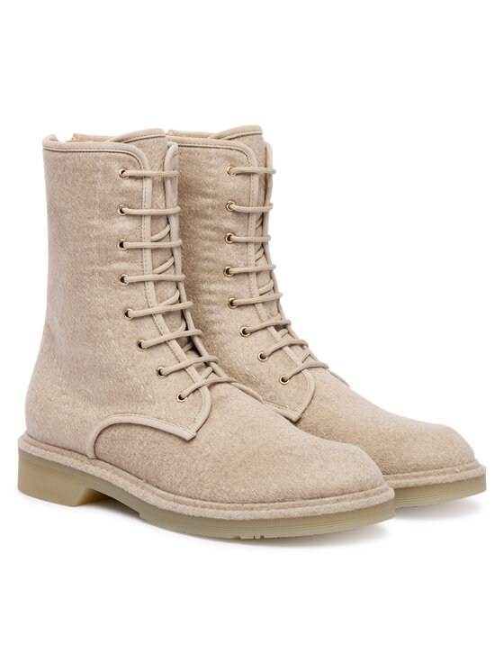 Max Mara Gležnjarji Max Mara Bakerzip 2524796092600 Bež