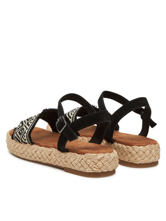 Toms Еспадрильї Toms Abby 10021992 Чорний