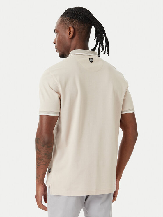 Beverly Hills Polo Club Beverly Hills Polo Club Polo M2607-HR Beis Regular Fit