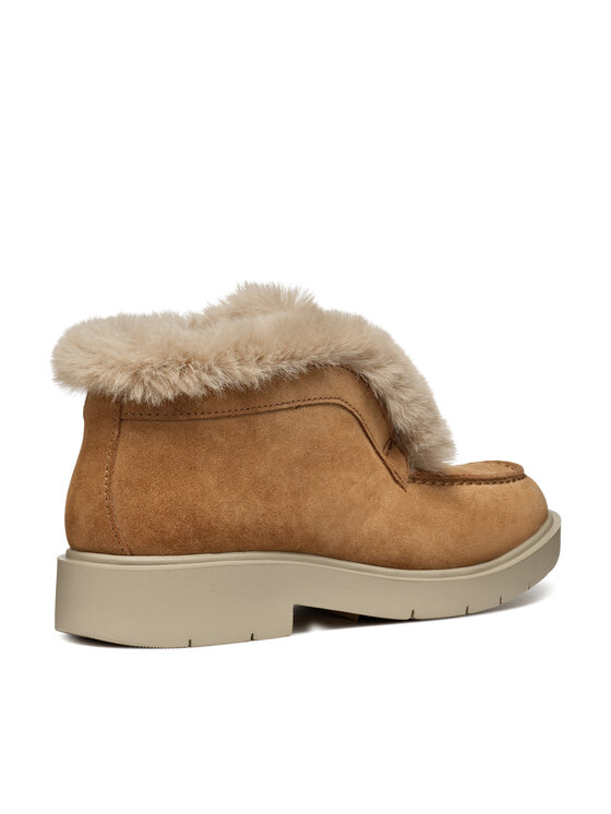 Geox Členková obuv Geox D Spherica Ec1 D36QRD 022BH C6018 Hnedá