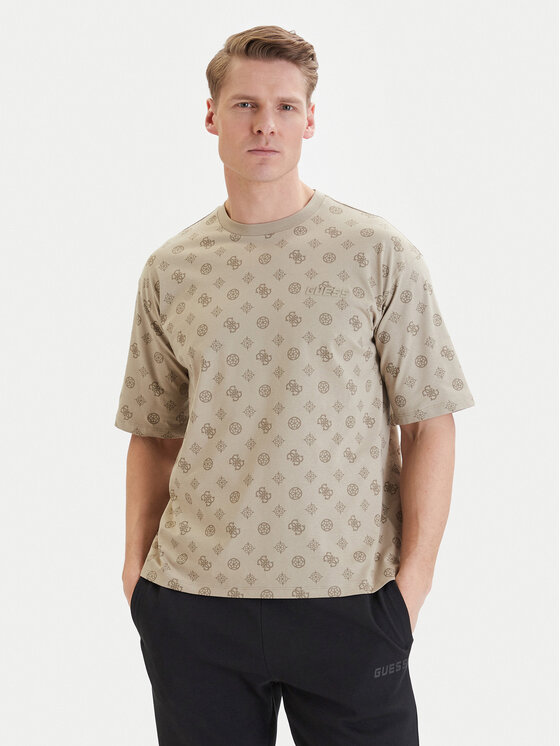 Guess Guess Футболка Z6GI07 K2852 Бежевий Relaxed Fit