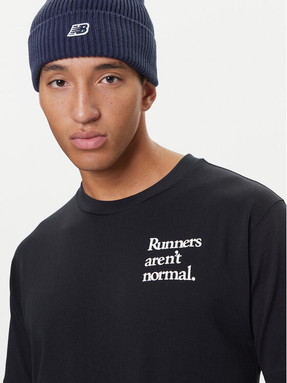 New Balance New Balance Camiseta MT53921 Negro Regular Fit