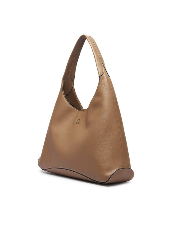 Tommy Hilfiger Geantă Tommy Hilfiger Th Everyday Hobo AW0AW19187 Bej