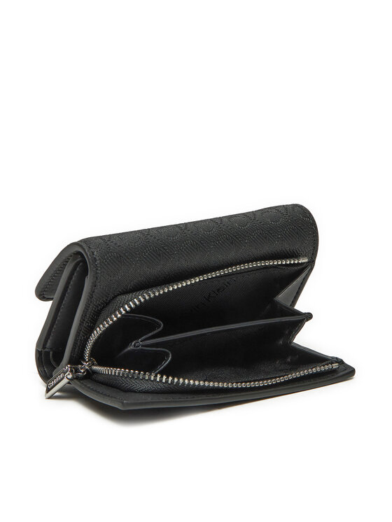 Calvin Klein Pénztárca Calvin Klein Ck Must Small Trifold_Mono K60K612829 Fekete
