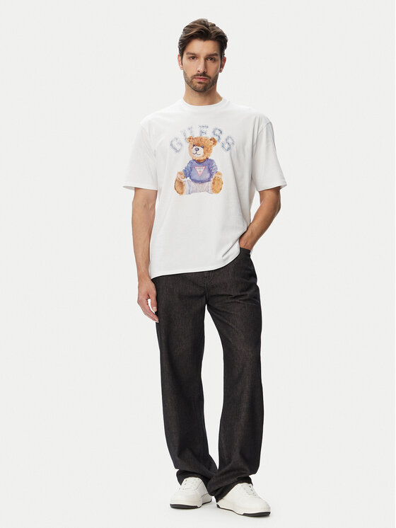 Guess Guess T-shirt 182885 Bianco Classic Fit