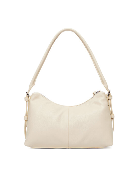 Tommy Jeans Torebka Tommy Jeans Metal Logo Shoulder Bag AW0AW18468 Biały