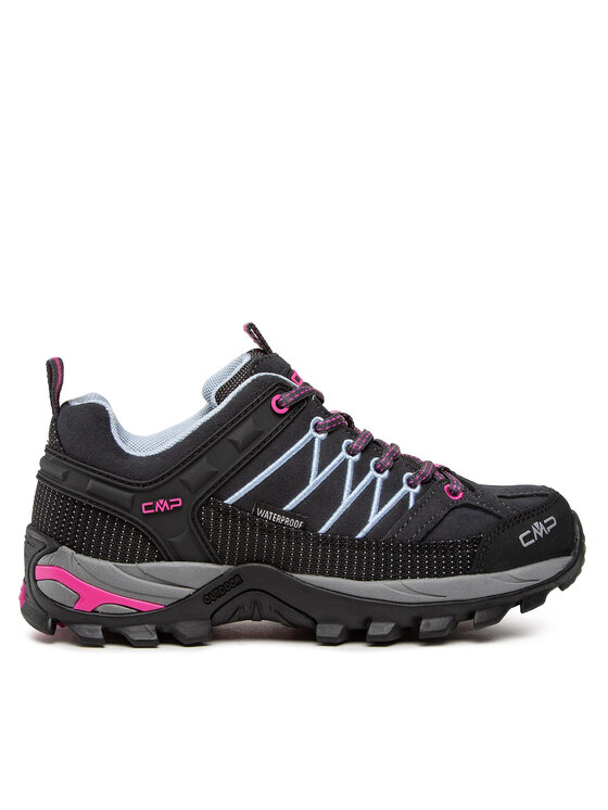 CMP Bakancs CMP Rigel Low Wmn Trekking Shoes Wp 3Q13246 Fekete