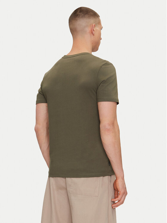 Timberland Timberland Футболка TB0A5WQQ Зелений Regular Fit