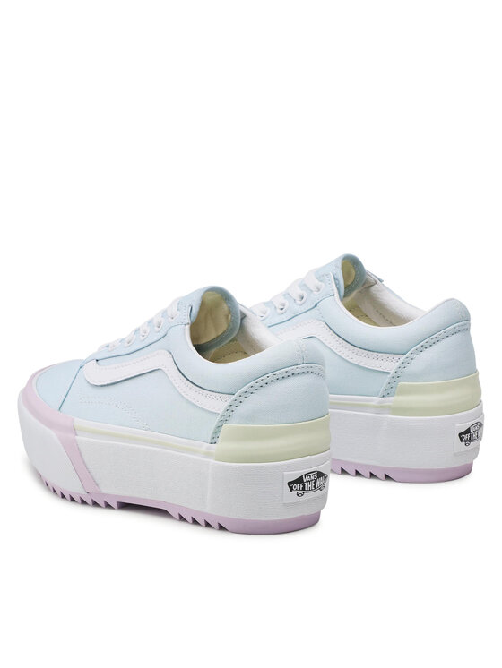 Vans Zapatillas de tenis Vans Old Skool Stacked VN0A4U1524D1 Azul