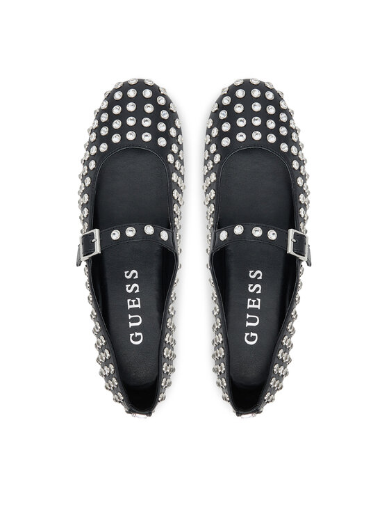 Guess Балетки Guess FLTKDL ELE02 Чорний