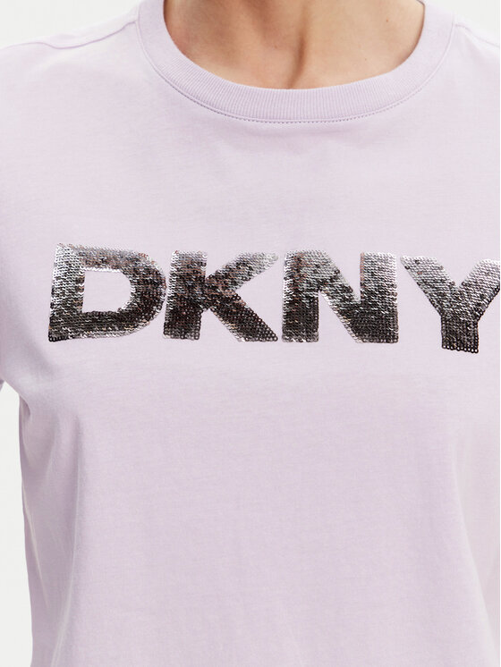 DKNY Sport DKNY Sport Футболка DP4T1035 Фіолетовий Regular Fit
