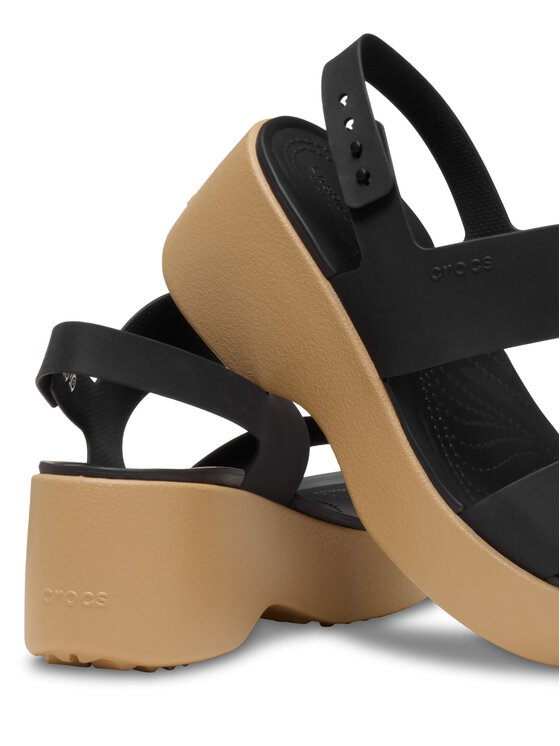 Crocs Босоніжки Crocs Brooklyn Sky Sandal 212250 Чорний