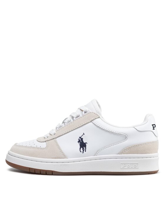 Polo Ralph Lauren Sneakersy Polo Ralph Lauren Polo Crt Pp 809834463002 Bílá