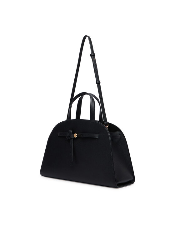 Tory Burch Ročna torba Tory Burch Romy Bauletto 179990 Črna