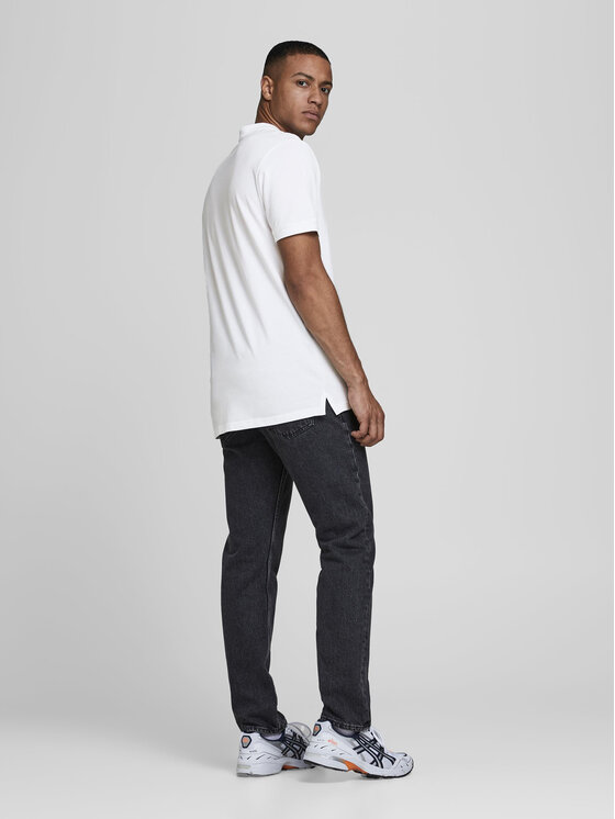 Jack & Jones Jack & Jones Поло Basic 12136516 Білий Slim Fit