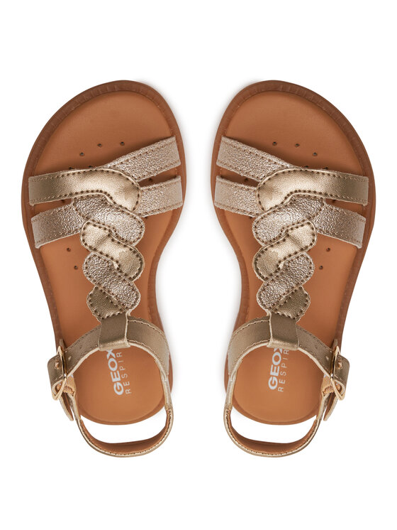 Geox Sandalias Geox J Sandal Karly Girl J4535H 0NFQD C2010 M Oro