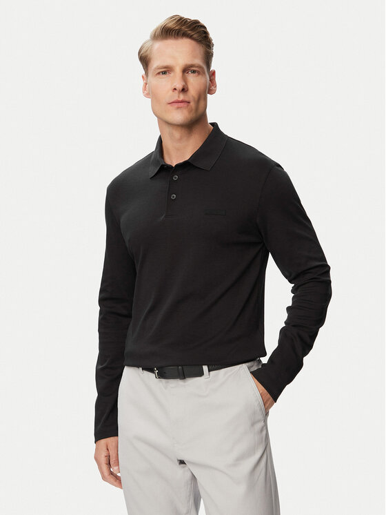 Calvin Klein Calvin Klein Polo Supima LV04LH240G Negro Slim Fit