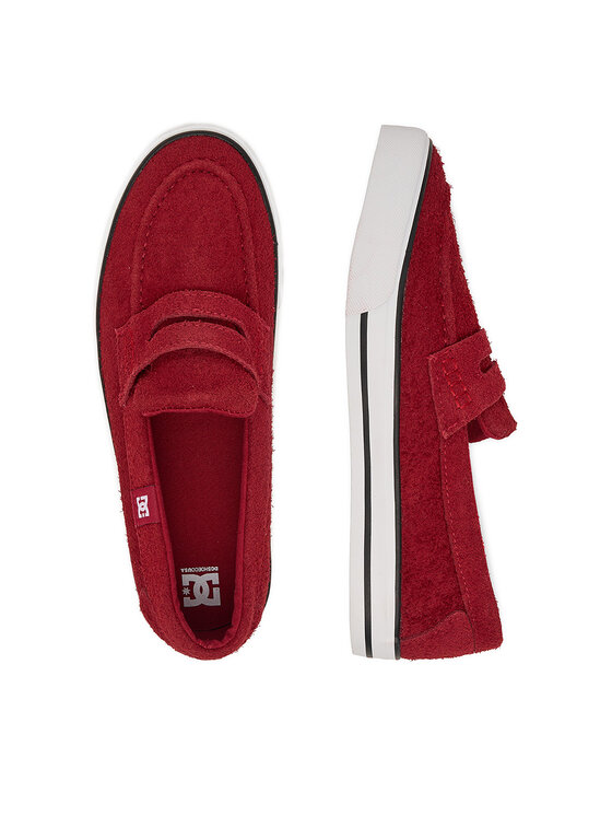 DC Shoes Кросівки DC Shoes EO-LEA-ZL-D107 Бордовий