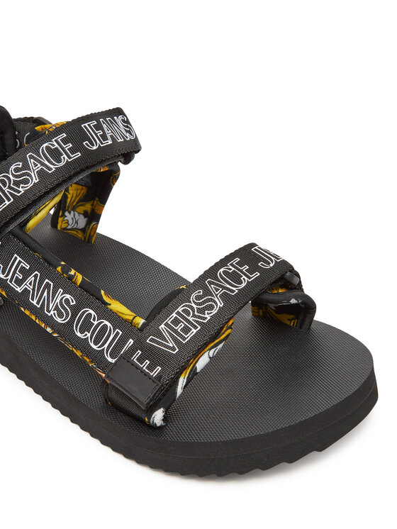 Versace Jeans Couture Босоніжки Versace Jeans Couture 78YA3S7B Чорний