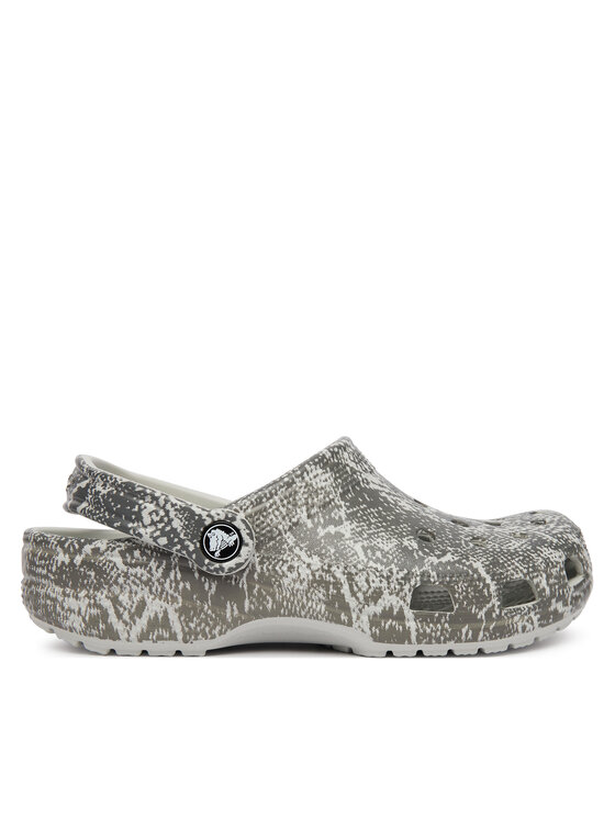 Crocs Шльопанці Crocs Classic Pop Animal Clogs 214153 Сірий